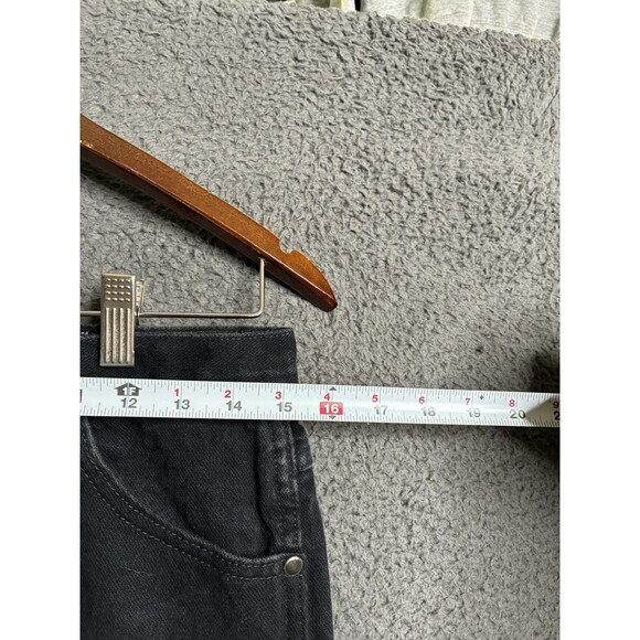 Vintage Wrangler Jeans Mens 30x34 Black Denim 933SEWK Western Cowboy Dark 14340 - Picture 5 of 15